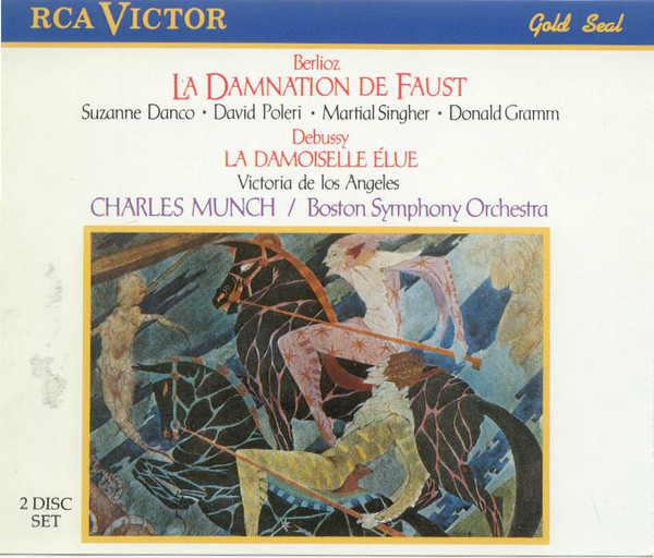 Hector Berlioz, Claude Debussy, Suzanne Danco, David Poleri, Martial Singher, Donald Gramm, Victoria De Los Angeles, Charles Munch, Boston Symphony Orchestra – La Damnation de Faust / La Damoiselle Elue (2xCD) (Good Plus (G+)) Hector Berlioz, Claude Debussy, Suzanne Danco, David Poleri, Martial Singher, Donald Gramm, Victoria De Los Angeles, Charles Munch, Boston Symphony Orchestra – La Damnation de Faust / La Damoiselle Elue (2xCD) (Good Plus (G+))