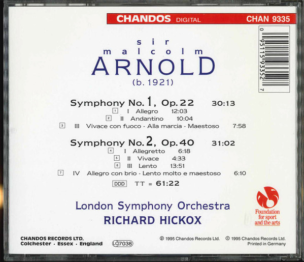 Malcolm Arnold – London Symphony Orchestra, Richard Hickox-2