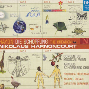Joseph Haydn – Dorothea Röschmann, Michael Schade, Christian Gerhaher, Arnold Schoenberg Chor, Concentus Musicus Wien, Nikolaus Harnoncourt – Die Schöpfung (2xCD) (Mint (M))