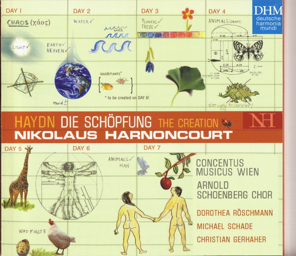 Joseph Haydn - Dorothea Röschmann, Michael Schade, Christian Gerhaher, Arnold Schoenberg Chor, Concentus Musicus Wien, Nikolaus Harnoncourt-1