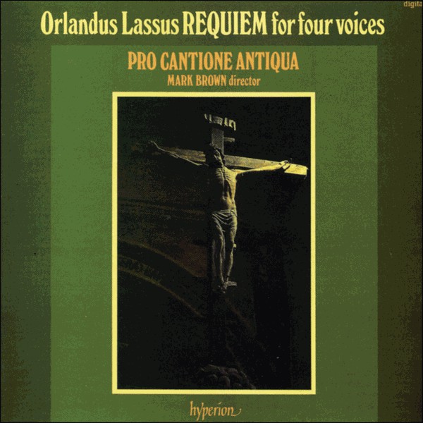 Roland de Lassus – Pro Cantione Antiqua, Mark Brown (4) – Requiem For Four Voices (CD) (Mint (M)) Roland de Lassus – Pro Cantione Antiqua, Mark Brown (4) – Requiem For Four Voices (CD) (Mint (M))
