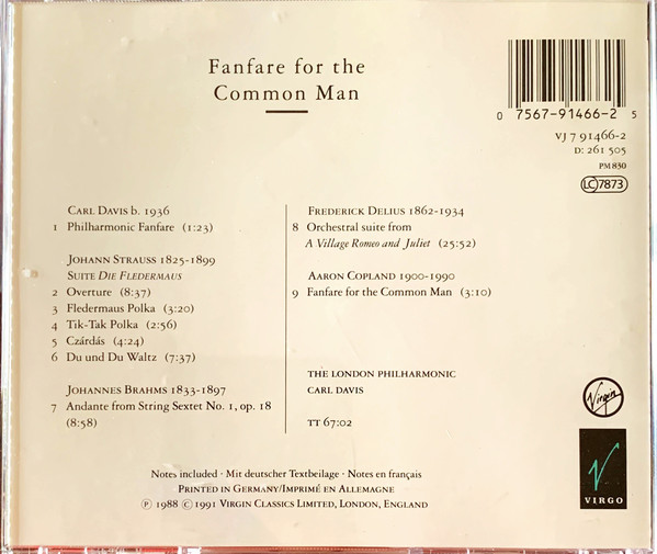 London Philharmonic Orchestra, Carl Davis (5)-1