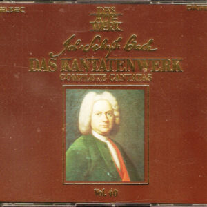 Johann Sebastian Bach – Concentus Musicus Wien · Leonhardt-Consort · Nikolaus Harnoncourt · Gustav Leonhardt – Complete Cantatas Vol. 40: BWV 170-174 (2xCD) (Mint (M)) Johann Sebastian Bach – Concentus Musicus Wien · Leonhardt-Consort · Nikolaus Harnoncourt · Gustav Leonhardt – Complete Cantatas Vol. 40: BWV 170-174 (2xCD) (Mint (M))