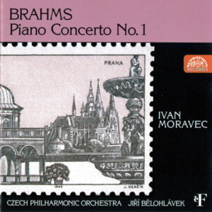Johannes Brahms, Ivan Moravec, The Czech Philharmonic Orchestra, Jiří Bělohlávek – Piano Concerto No. 1 (CD) (Mint (M))