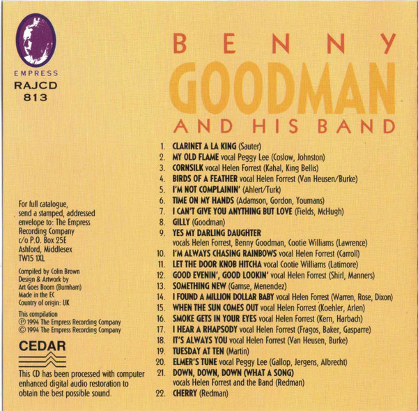 Benny Goodman And His Orchestra-1