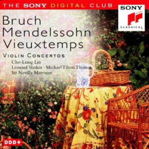 Max Bruch, Felix Mendelssohn-Bartholdy, Henri Vieuxtemps : Cho-Liang Lin, Leonard Slatkin, Michael Tilson Thomas, Sir Neville Marriner – Violin Concertos (CD) (Mint (M))