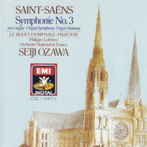 Camille Saint-Saëns / Philippe Lefebvre, Orchestre National De France, Seiji Ozawa – Symphony No. 3 « Organ » (CD) (Mint (M))