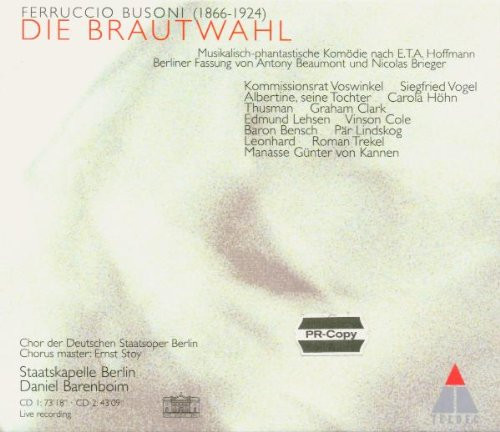 Ferruccio Busoni, Staatskapelle Berlin, Daniel Barenboim-1