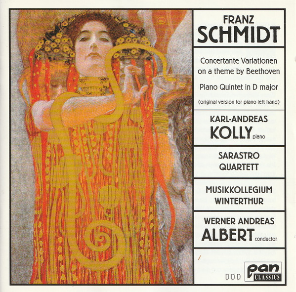 Franz Schmidt, Karl-Andreas Kolly, Sarastro Quartett, Musikkollegium Winterthur, Werner Andreas Albert – Concertante Variationen On A Theme By Beethoven – Piano Quintet In D Major (CD) (Mint (M)) Franz Schmidt, Karl-Andreas Kolly, Sarastro Quartett, Musikkollegium Winterthur, Werner Andreas Albert – Concertante Variationen On A Theme By Beethoven – Piano Quintet In D Major (CD) (Mint (M))