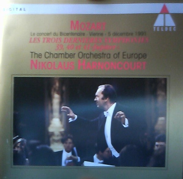 Wolfgang Amadeus Mozart, The Chamber Orchestra Of Europe, Nikolaus Harnoncourt-2