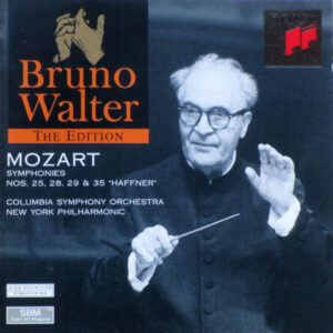 Wolfgang Amadeus Mozart – Bruno Walter, Columbia Symphony Orchestra, New York Philharmonic – Symphonies Nos. 25, 28, 29 & 35 “Haffner” (CD) (Mint (M)) Wolfgang Amadeus Mozart – Bruno Walter, Columbia Symphony Orchestra, New York Philharmonic – Symphonies Nos. 25, 28, 29 & 35 “Haffner” (CD) (Mint (M))