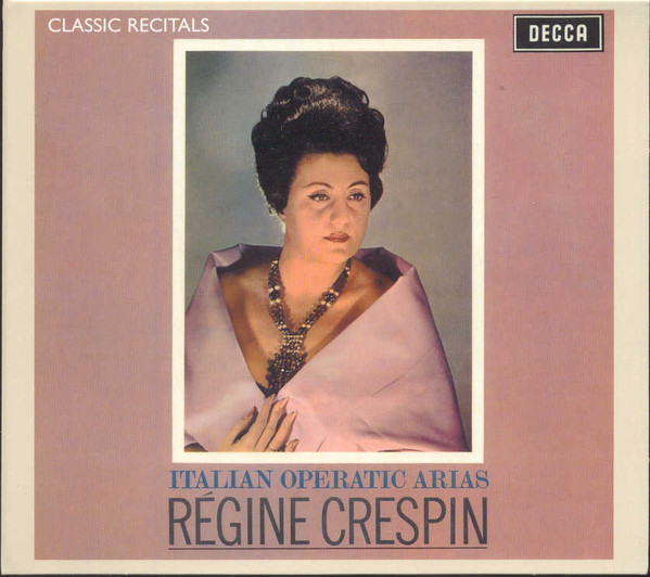 Régine Crespin – Italian Operatic Arias (CD) (Mint (M)) Régine Crespin – Italian Operatic Arias (CD) (Mint (M))