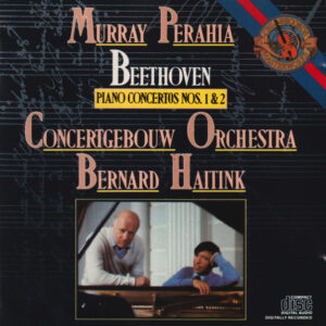 Ludwig van Beethoven – Murray Perahia, Concertgebouworkest, Bernard Haitink – Piano Concertos Nos. 1 & 2 (CD) (Mint (M))