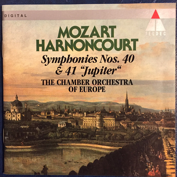 Wolfgang Amadeus Mozart, The Chamber Orchestra Of Europe, Nikolaus Harnoncourt – Mozart Symphonies Nos. 40 & 41 “Jupiter” (CD) (Mint (M)) Wolfgang Amadeus Mozart, The Chamber Orchestra Of Europe, Nikolaus Harnoncourt – Mozart Symphonies Nos. 40 & 41 “Jupiter” (CD) (Mint (M))