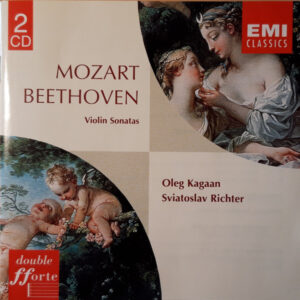 Oleg Kagan, Sviatoslav Richter – Mozart, Beethoven, Violin Sonatas (2xCD) (Mint (M))
