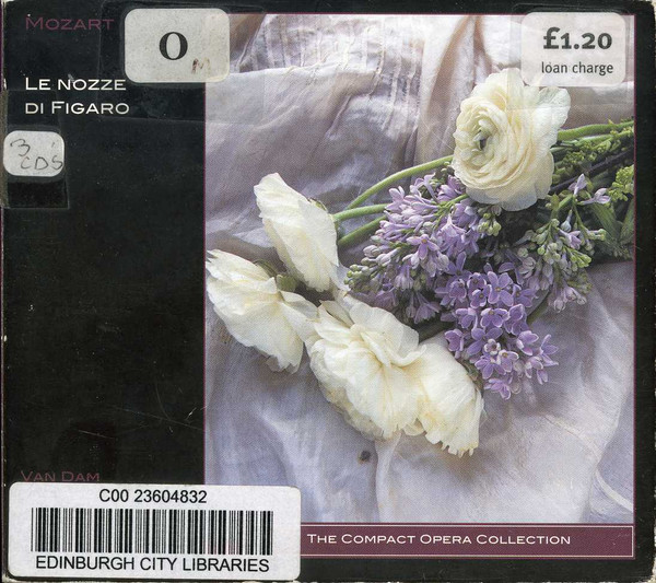 Wolfgang Amadeus Mozart, José van Dam, Barbara Hendricks, Ruggero Raimondi, Lucia Popp, Sir Neville Marriner – Le Nozze Di Figaro (3xCD) (Mint (M)) Wolfgang Amadeus Mozart, José van Dam, Barbara Hendricks, Ruggero Raimondi, Lucia Popp, Sir Neville Marriner – Le Nozze Di Figaro (3xCD) (Mint (M))