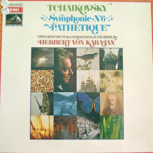 Pyotr Ilyich Tchaikovsky – Berliner Philharmoniker, Herbert Von Karajan – Symphonie N°6 “Pathétique” (LP) (Near Mint (NM or M-))