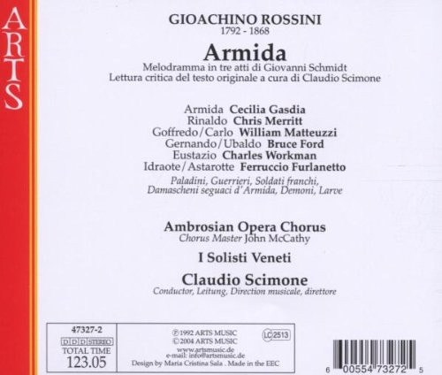 Gioacchino Rossini : Cecilia Gasdia, Chris Merritt, Bruce Ford, William Matteuzzi, Ferruccio Furlanetto, Charles Workman, The Ambrosian Opera Chorus, I Solisti Veneti, Claudio Scimone-1