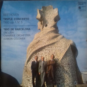 Ludwig van Beethoven, Trio De Barcelona, English Chamber Orchestra, Edmon Colomer – Triple Concerto / Trio Op.1 No.3 (CD) (Mint (M)) Ludwig van Beethoven, Trio De Barcelona, English Chamber Orchestra, Edmon Colomer – Triple Concerto / Trio Op.1 No.3 (CD) (Mint (M))