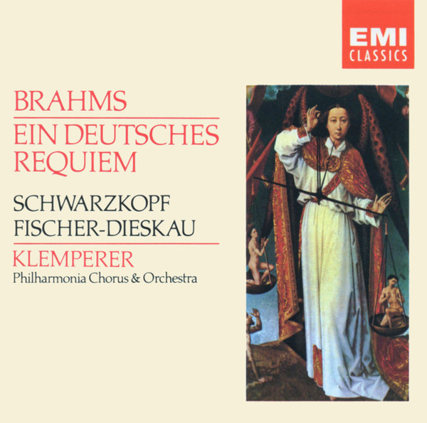 Johannes Brahms – Elisabeth Schwarzkopf, Dietrich Fischer-Dieskau, Otto Klemperer, Philharmonia Chorus & Philharmonia Orchestra – Ein Deutsches Requiem (CD) (Mint (M)) Johannes Brahms – Elisabeth Schwarzkopf, Dietrich Fischer-Dieskau, Otto Klemperer, Philharmonia Chorus & Philharmonia Orchestra – Ein Deutsches Requiem (CD) (Mint (M))