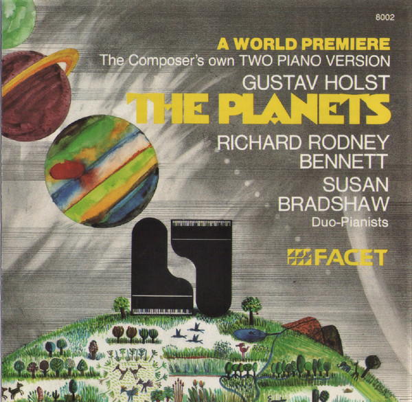Gustav Holst – Richard Rodney Bennett / Susan Bradshaw – The Planets (CD) (Mint (M)) Gustav Holst – Richard Rodney Bennett / Susan Bradshaw – The Planets (CD) (Mint (M))