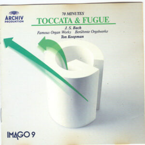 Johann Sebastian Bach, Ton Koopman – Toccata & Fugue (Famous Organ Works = Berühmte Orgelwerke) (CD) (Mint (M)) Johann Sebastian Bach, Ton Koopman – Toccata & Fugue (Famous Organ Works = Berühmte Orgelwerke) (CD) (Mint (M))