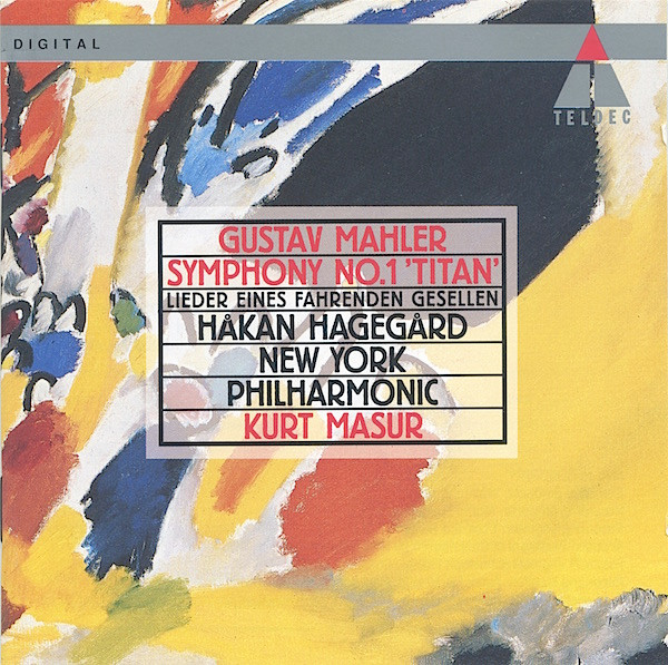 Gustav Mahler, New York Philharmonic, Kurt Masur – Symphony No.1 ‘Titan’ / Lieder Eines Fahrenden Gesellen (CD) (Mint (M)) Gustav Mahler, New York Philharmonic, Kurt Masur – Symphony No.1 ‘Titan’ / Lieder Eines Fahrenden Gesellen (CD) (Mint (M))