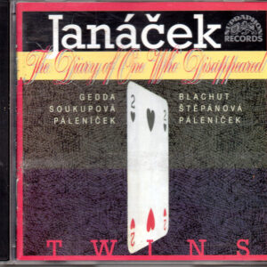 Leoš Janáček / Nicolai Gedda / Věra Soukupová / Josef Páleníček  –  Beno Blachut / Štěpánka Štěpánová / Josef Páleníček – The Diary Of One Who Disappeared – Twins (CD) (Mint (M))