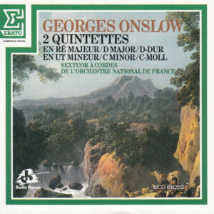 George Onslow – Sextuor À Cordes De L’Orchestre National De France – 2 Quintettes À Cordes Opus 68 N° 27 (2 Celli), Opus 80 N° 33 (2 Alti) (CD) (Mint (M)) George Onslow – Sextuor À Cordes De L’Orchestre National De France – 2 Quintettes À Cordes Opus 68 N° 27 (2 Celli), Opus 80 N° 33 (2 Alti) (CD) (Mint (M))
