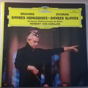Johannes Brahms, Antonín Dvořák, Herbert von Karajan, Berliner Philharmoniker – Danses Hongroises – Danses Slaves  (LP) (Near Mint (NM or M-))