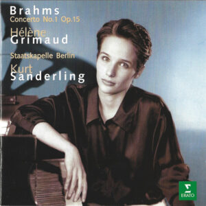 Johannes Brahms / Hélène Grimaud, Staatskapelle Berlin, Kurt Sanderling – Concerto No. 1 Op. 15 (CD) (Mint (M))