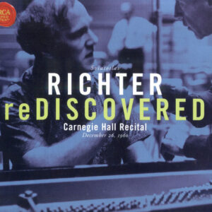 Sviatoslav Richter – Rediscovered • Carnegie Hall Recital December 26, 1960 (2xCD) (Mint (M))