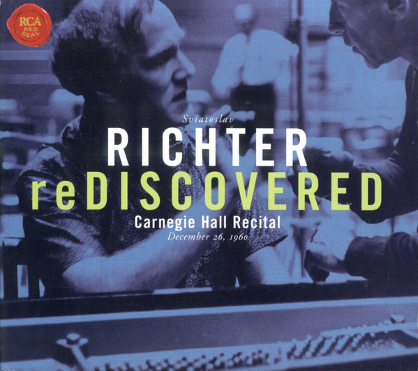 Sviatoslav Richter – Rediscovered • Carnegie Hall Recital December 26, 1960 (2xCD) (Mint (M)) Sviatoslav Richter – Rediscovered • Carnegie Hall Recital December 26, 1960 (2xCD) (Mint (M))
