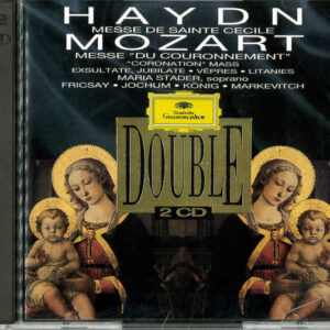 Chor Des Bayerischen Rundfunks Et Symphonie-Orchester Des Bayerischen Rundfunks, Berliner Philharmoniker, RIAS Symphonie-Orchester Berlin – La Messe De Sainte Cécile / Messe No. 14, En Ut Majeur KV 317 « Du Couronnement » / Vépres D&rsquo;Un Confessuer En Ut Majeur, KV 339 (Vesprae Solennes De Confessore) /  Vépres Du Dimanche, KV 321 (Vesprae De Domenica) / Litanies De Lorette No. 2, KV 195 (Lita (2xCD) (Mint (M))