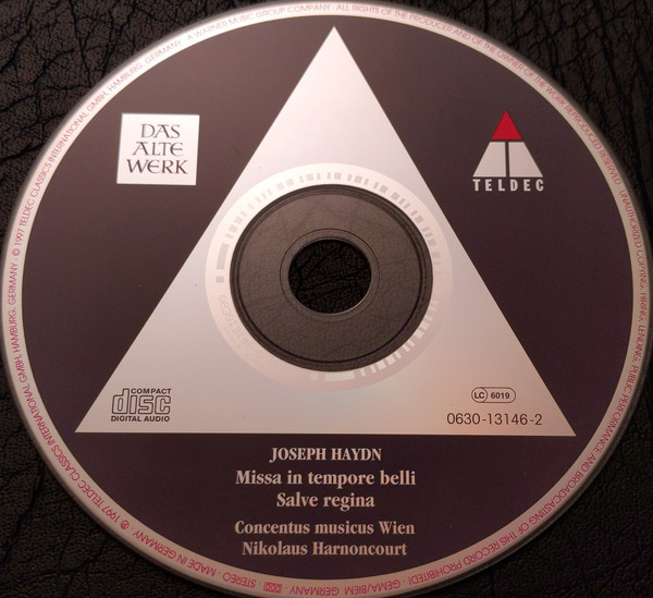 Joseph Haydn - Dorothea Röschmann, Elisabeth Von Magnus, Herbert Lippert, Oliver Widmer, Arnold Schoenberg Chor, Concentus Musicus Wien, Nikolaus Harnoncourt-2