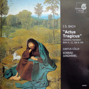 Johann Sebastian Bach – Cantus Cölln, Konrad Junghänel – “Actus Tragicus” Cantates / Kantaten BWV 4, 12, 106 & 196 (CD) (Mint (M))
