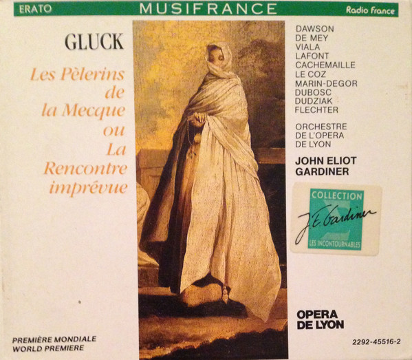 Christoph Willibald Gluck – Orchestre De L’Opéra De Lyon, John Eliot Gardiner, Lynne Dawson, Guy De Mey, Jean-Luc Viala, Gilles Cachemaille, Jean-Philippe Lafont, Sophie Marin-Degor, Claudine Le Coz, Catherine Dubosc, Francis Dudziak, Guy Flechter – Les Pélerins De La Mecque Ou La Rencontre Imprévue (2xCD) (Mint (M)) Christoph Willibald Gluck – Orchestre De L’Opéra De Lyon, John Eliot Gardiner, Lynne Dawson, Guy De Mey, Jean-Luc Viala, Gilles Cachemaille, Jean-Philippe Lafont, Sophie Marin-Degor, Claudine Le Coz, Catherine Dubosc, Francis Dudziak, Guy Flechter – Les Pélerins De La Mecque Ou La Rencontre Imprévue (2xCD) (Mint (M))