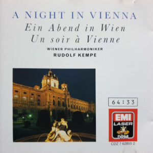 Wiener Philharmoniker, Rudolf Kempe – A Night in Vienna ( Ein Abend in Wien / Un Soir a Vienne) (CD) (Mint (M))