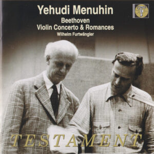 Yehudi Menuhin, Ludwig van Beethoven, Wilhelm Furtwängler – Violin Concerto & Romances (CD) (Mint (M))