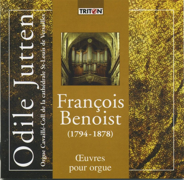 François Benoist, Odile Jutten – Œuvres Pour Orgue (CD) (Mint (M)) François Benoist, Odile Jutten – Œuvres Pour Orgue (CD) (Mint (M))