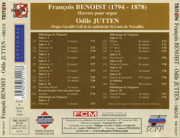 François Benoist, Odile Jutten-1