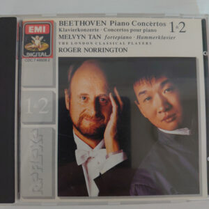 Ludwig Van Beethoven – Melvyn Tan, London Classical Players, Roger Norrington – Piano Concertos 1 & 2 (CD) (Mint (M))
