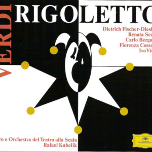 Giuseppe Verdi – Dietrich Fischer-Dieskau, Renata Scotto, Carlo Bergonzi, Fiorenza Cossotto, Ivo Vinco, Coro Del Teatro Alla Scala E Orchestra Del Teatro Alla Scala, Rafael Kubelik – Rigoletto (2xCD) (Mint (M)) Giuseppe Verdi – Dietrich Fischer-Dieskau, Renata Scotto, Carlo Bergonzi, Fiorenza Cossotto, Ivo Vinco, Coro Del Teatro Alla Scala E Orchestra Del Teatro Alla Scala, Rafael Kubelik – Rigoletto (2xCD) (Mint (M))
