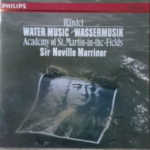 Georg Friedrich Händel, The Academy Of St. Martin-in-the-Fields, Sir Neville Marriner – Water Music • Wassermusik (CD) (Mint (M)) Georg Friedrich Händel, The Academy Of St. Martin-in-the-Fields, Sir Neville Marriner – Water Music • Wassermusik (CD) (Mint (M))