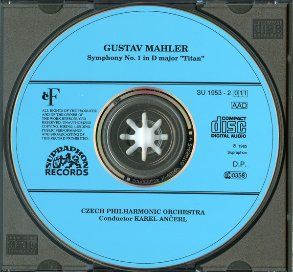 Gustav Mahler, The Czech Philharmonic Orchestra, Karel Ančerl-2
