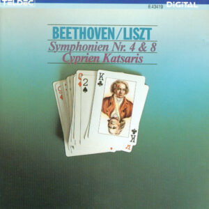 Ludwig van Beethoven / Franz Liszt, Cyprien Katsaris – Symphonien Nr. 4 & 8 (CD) (Mint (M))