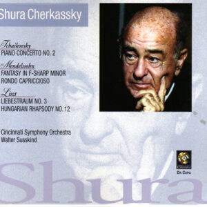 Shura Cherkassky, Pyotr Ilyich Tchaikovsky, Felix Mendelssohn-Bartholdy, Franz Liszt, Cincinnati Symphony Orchestra, Walter Susskind – Piano Concerto No. 2 / Fantasy In F-Sharp Minor / Rondo Capriccioso / Liebestraum No. 3 / Hungarian Rhapsody No. 12 (CD) (Mint (M))