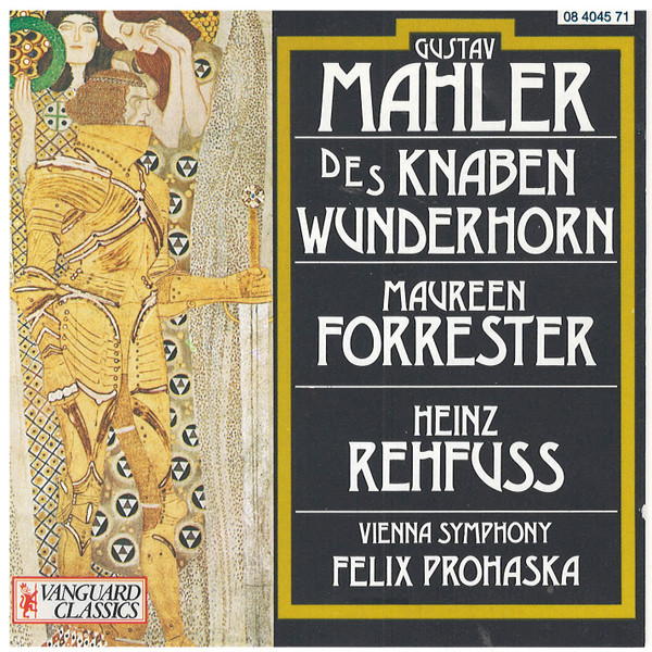 Gustav Mahler, Wiener Festspielorchester Conducted By Felix Prohaska – Songs From Des Knaben Wunderhorn (The Youth’s Magic Horn) (CD) (Mint (M)) Gustav Mahler, Wiener Festspielorchester Conducted By Felix Prohaska – Songs From Des Knaben Wunderhorn (The Youth’s Magic Horn) (CD) (Mint (M))