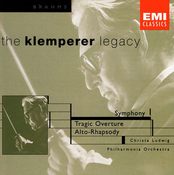 Johannes Brahms, Otto Klemperer, Philharmonia Orchestra – Symphony No. 1, etc. (CD) (Mint (M)) Johannes Brahms, Otto Klemperer, Philharmonia Orchestra – Symphony No. 1, etc. (CD) (Mint (M))