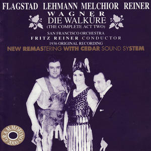 Richard Wagner, Kirsten Flagstad, Lotte Lehmann, Lauritz Melchior, Fritz Reiner, San Francisco Opera Orchestra – Die Walküre (The Complete Act Two) (CD) (Mint (M)) Richard Wagner, Kirsten Flagstad, Lotte Lehmann, Lauritz Melchior, Fritz Reiner, San Francisco Opera Orchestra – Die Walküre (The Complete Act Two) (CD) (Mint (M))